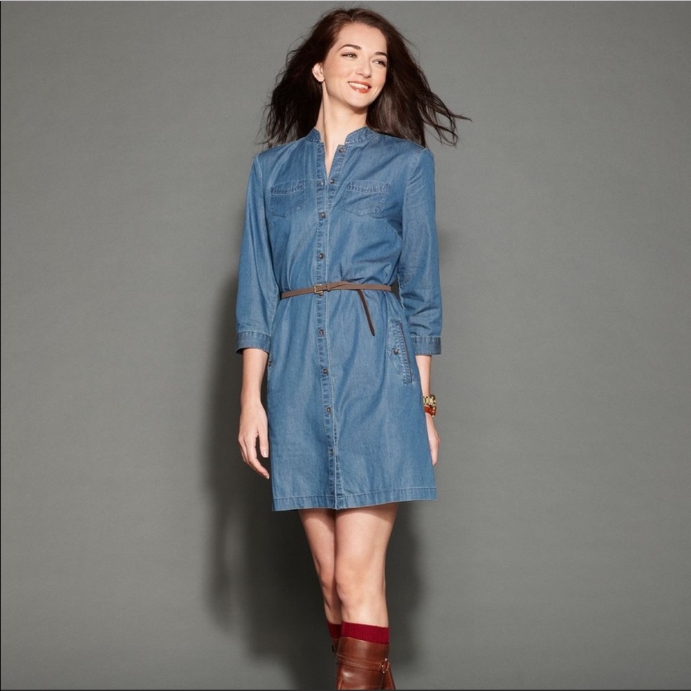 🇺🇸SALE🇺🇸 Tommy Hilfiger Chambray Shirt Dress